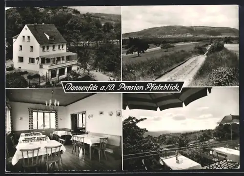 AK Dannenfels a. D., Pension Pfalzblick, Gasthaus Pfalzblick, Inh. Hermann Lander