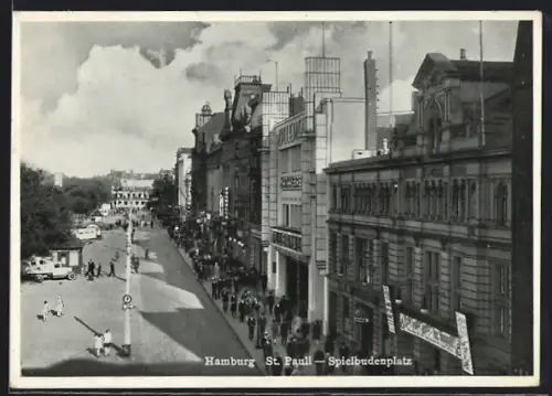 AK Hamburg-St. Pauli, Spielbudenplatz