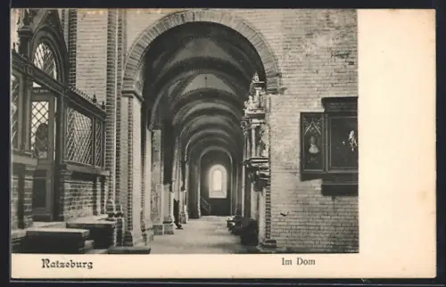 AK Ratzeburg, Dom, Innenansicht