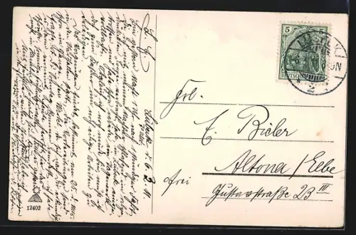 AK Ratzeburg, Panorama vom Aussichtsturm