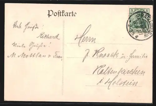 AK Ratzeburg, Blick vom Wasserturm