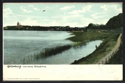 AK Ratzeburg, Vom neuen Bahndamm