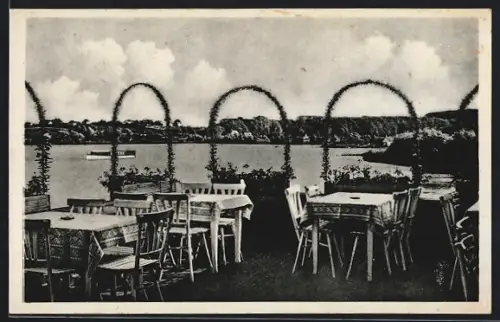 AK Ratzeburg /Lbg., Neues Fährhaus, Bes. Wilh. Selig