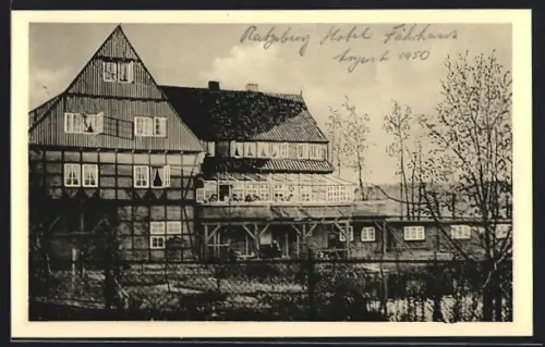 AK Ratzeburg i. Lbg., Hotel Gasthaus Neues Fährhaus, Inh. Richard Guske, Küchensee