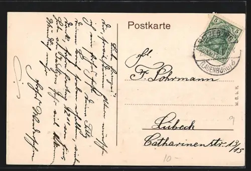 AK Ratzeburg, Partie mit Dom