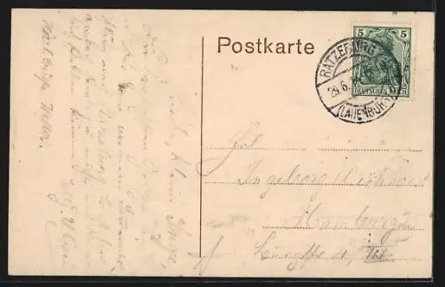 AK Ratzeburg, Blick auf den Dom