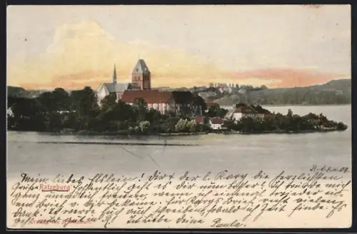 AK Ratzeburg, Blick auf den Dom