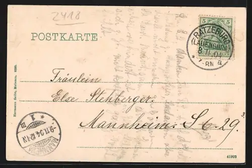 AK Ratzeburg, Blick auf den Dom