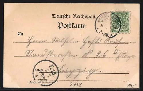 AK Ratzeburg, Stadtansicht mit Dom und See