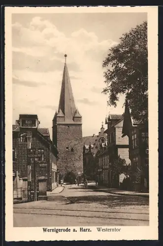 AK Wernigerode a. Harz, Westerntor