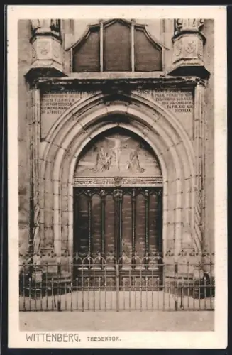 AK Wittenberg / Elbe, Thesentor