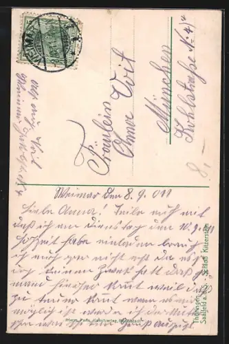 AK Saalfeld a. d. S., Schloss Kitzerstein