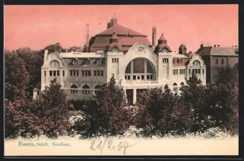 AK Essen, Städt. Saalbau