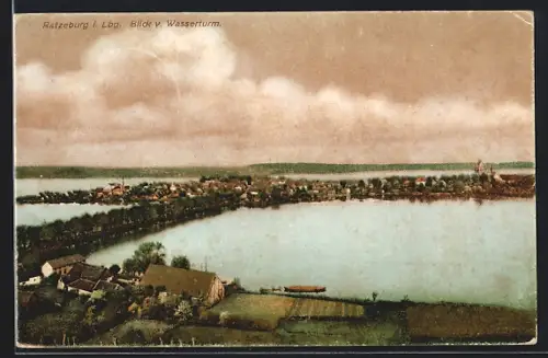 AK Ratzeburg i. Lbg., Blick vom Wasserturm