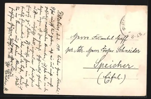 AK Ratzeburg, V. Dermines Vorstadt, Brücke, Stadtansicht