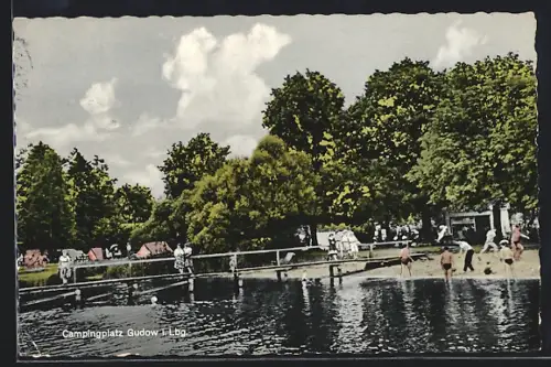 AK Gudow i. Lbg., Campingplatz am See