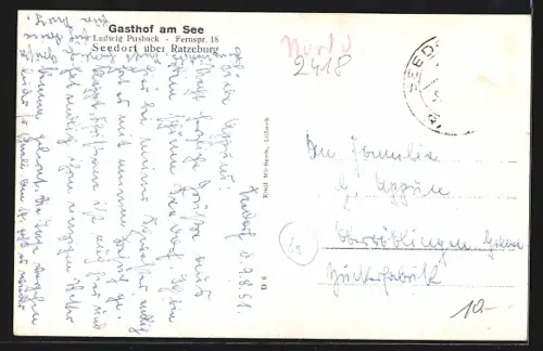 AK Seedorf am Schaalsee, Schloss