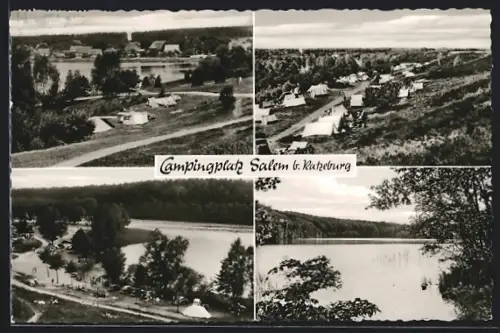 AK Salem b. Ratzeburg, Campingplatz, Zeltlager, Badesee