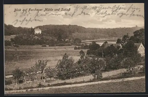 AK Ratzeburg i. Lbg., Gasthaus zur Farchauer Mühle, Inh. Carl Hübner
