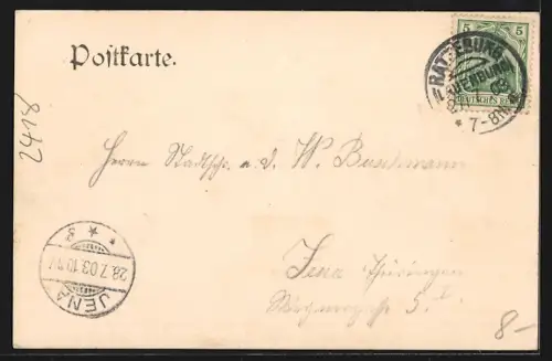 AK Ratzeburg, Dom und Stadtansicht