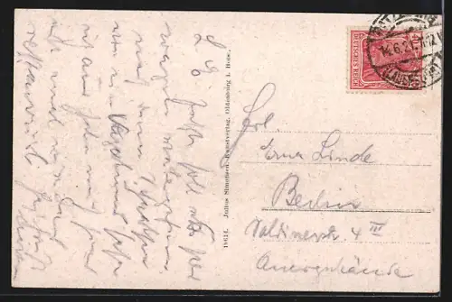 AK Ratzeburg i. L., Dom und Stadtansicht