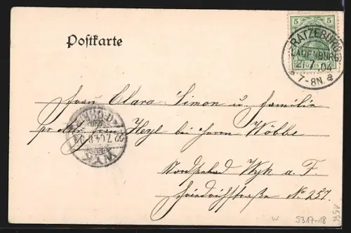 AK Ratzeburg, Blick auf den Ort