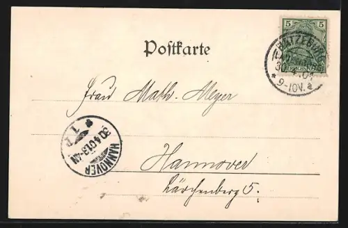 AK Ratzeburg i. Lbg., Blick auf Dom