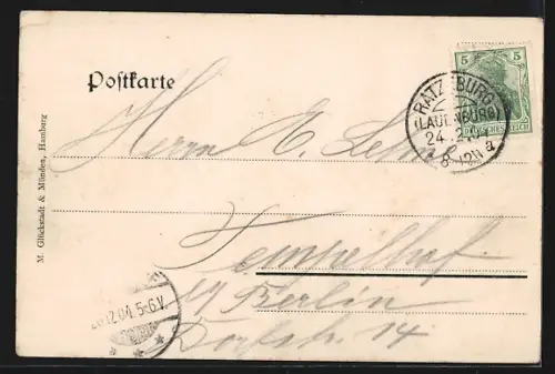 AK Ratzeburg, Blick zum Dom