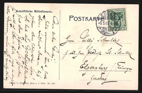 AK Essen a. d. Ruhr, Städtischer Saalbau