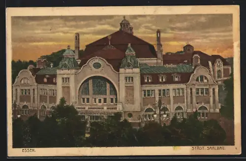 AK Essen, Städt. Saalbau