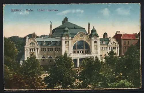 AK Essen /Ruhr, Städt. Saalbau