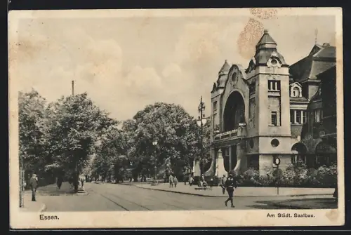 AK Essen, Am Städt. Saalbau
