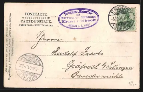 AK Essen /Ruhr, Stadtgarten, Musikpavillon