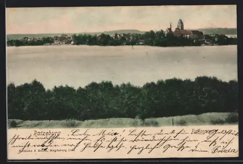 AK Ratzeburg, Panoramaansicht des Ortes
