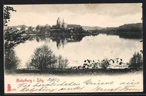 AK Ratzeburg i. Lbg., Blick auf den Ort
