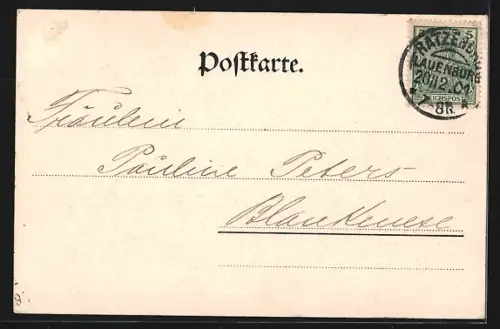 AK Ratzeburg i. Lbg., Blick auf den Ort