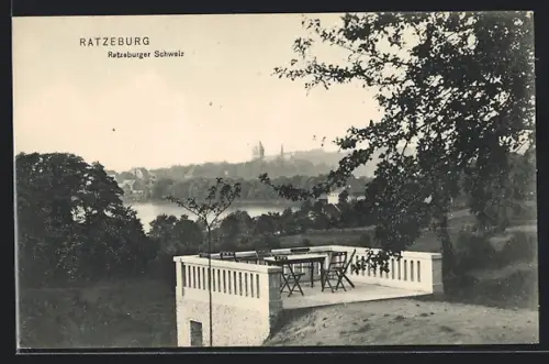 AK Ratzeburg, Ratzeburger Schweiz, Aussichtsterrasse