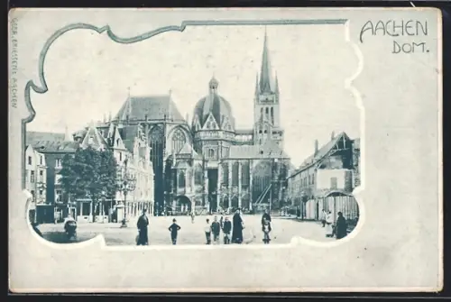 AK Aachen, Partie am Dom