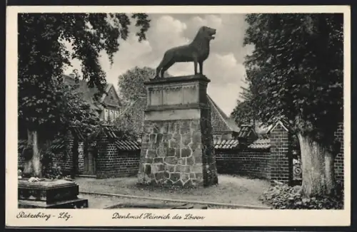 AK Ratzeburg, Denkmal Heinrich des Löwen