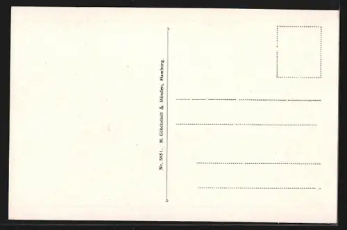AK Ratzeburg i. Lbg., Löwe vor dem Dom