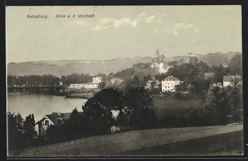 AK Ratzeburg, Blick auf die Vorstadt