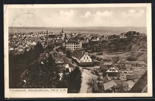 AK Freudenstadt, Stadtansicht