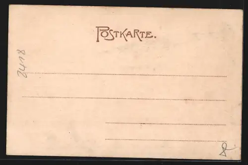 AK Ratzeburg, Blick auf See und Dom