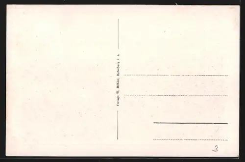 AK Ratzeburg i. L., Blick auf Stadt und See