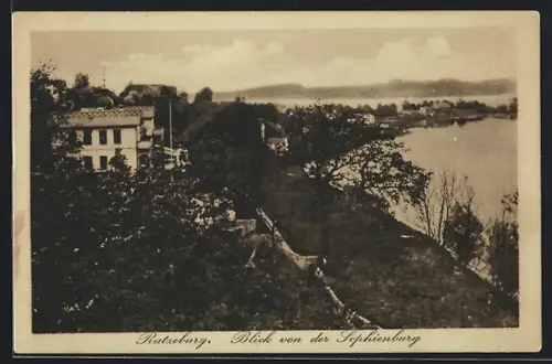 AK Ratzeburg, Blick von der Sophienburg