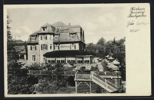 AK Jonsdorf, Kurhaus, Dachgarten