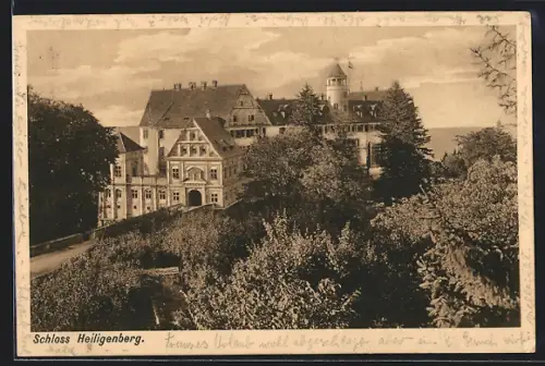 AK Heiligenberg / Baden, Schloss Heiligenberg