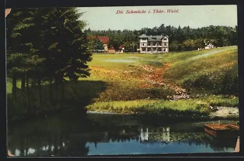 AK Schmücke /Thür. Wald, Gasthaus Schmücke
