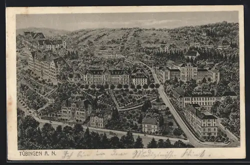 AK Tübingen a. N., Augenklinik, Chirurg. Klinik, Oberamt