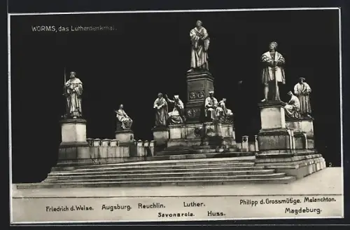 AK Worms, Lutherdenkmal